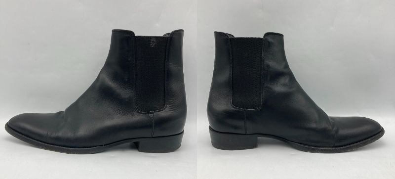 YVES SAINT LAURENT イヴサンローラン サイドゴア ブーツ 634195 サイズ40 メンズ 中古 D4