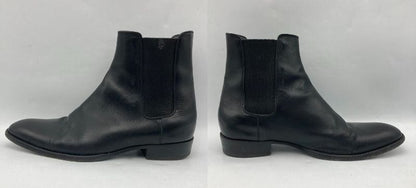 YVES SAINT LAURENT イヴサンローラン サイドゴア ブーツ 634195 サイズ40 メンズ 中古 D4