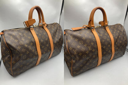 LOUIS VUITTON ルイヴィトン マルティエ刻印 モノグラム キーポル 45 ボストンバッグ M41428 中古 D4