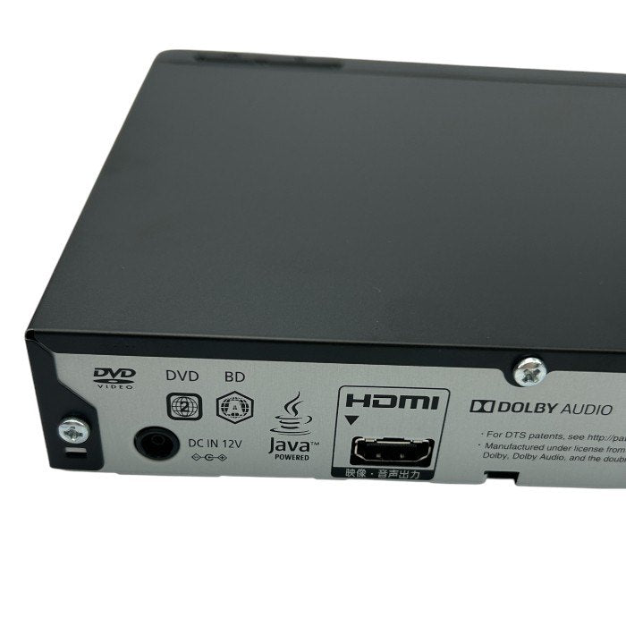 Panasonic パナソニック BLU-RAY DISC PLAYER ブルーレイディスク プレーヤー DMP-BD90-K Blu-ray DVD HDMI接続 コンパクト ハイレゾオーディオ対応 中古 W４