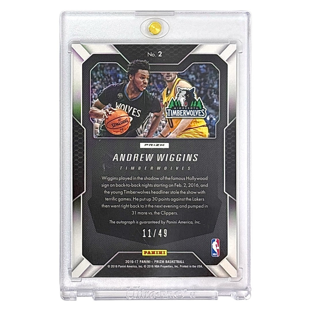 PANINI NBAカード PRIZM ANDREW WIGGINS TIMBERWOLVES /49 #2 中古 IT1