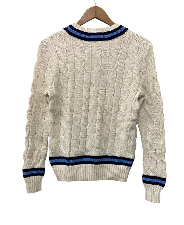 Polo by RALPH LAUREN ポロバイラルフローレン アイコニック クリケット セーター サイズXS メンズ 中古 D4