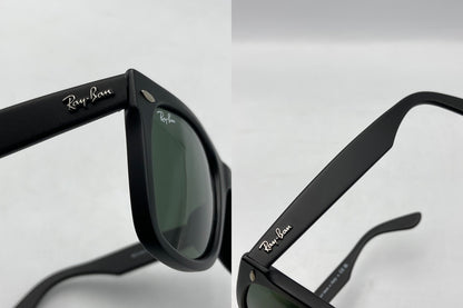 RayBan WAYFARER レイバン ウェイファーラー フルフィットモデル サングラス RB2140-F 901-S サイズ52 中古 D4
