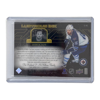 UPPER DECK NHLカード BLACK ANDREW LADD WINNIPEG JETS /49 #LI-AL 中古 IT1