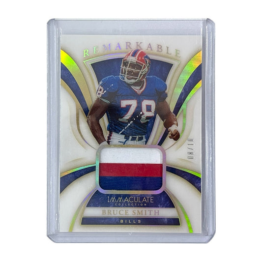 PANINI NFLカード IMMACULATE COLLECTION BRUCE SMITH BILLS 08/10 #RM27 中古 IT1