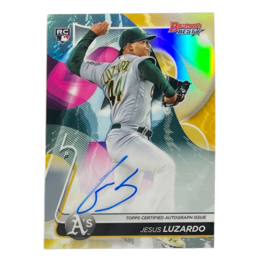 TOPPS MLBカード BOWMAN'S BEST JESUS LUZARDO OAKLAND ATHLETICS #B20-JL 中古 IT2