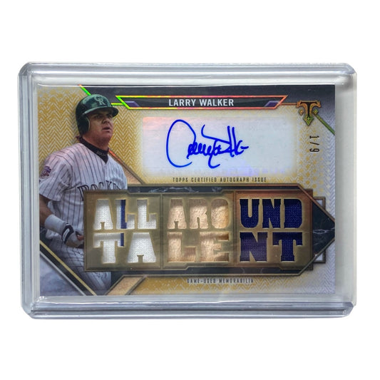 TOPPS MLBカード TRIPLE THREADS LARRY WALKER ROCKIES 1/9 #TTAR-LW3 中古 IT2