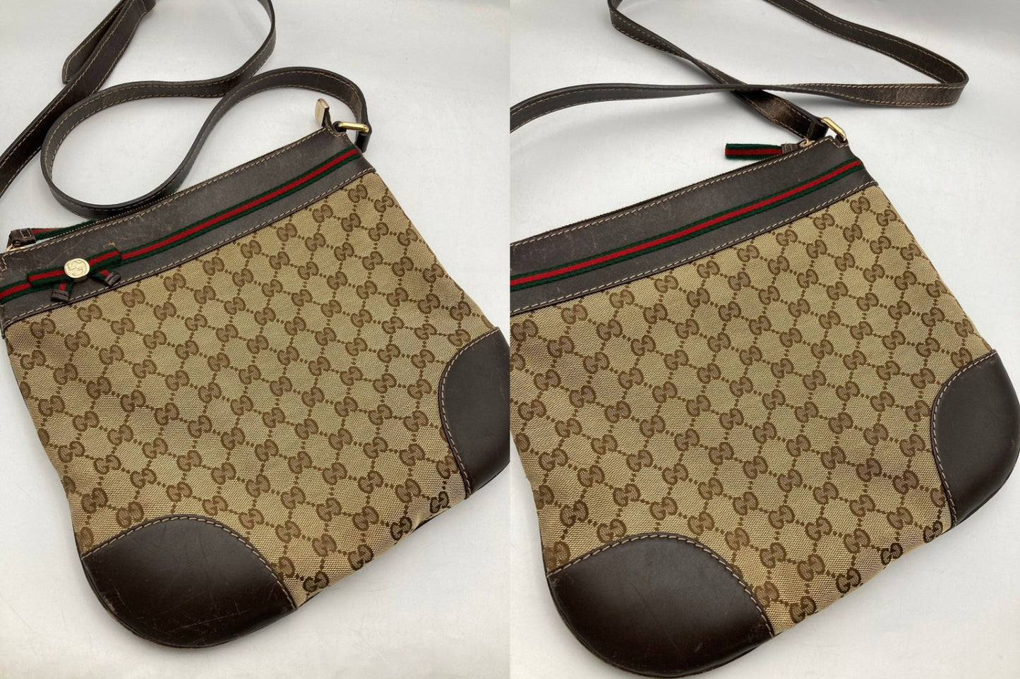 GUCCI グッチ GGキャンバス メイフェア ショルダーバッグ  257065 中古 D4