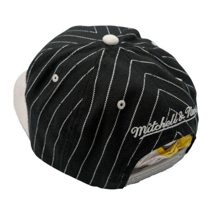 mitchell＆ness ミッチェル＆ネス ロサンゼルス キングス キャップ メンズ 帽子 ストライプ カジュアル ストリート 中古 W４