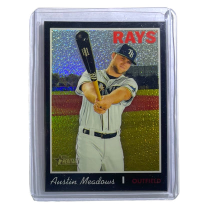 TOPPS MLBカード HERITAGE AUSTIN MEADOWS RAYS /69 #THC-537 中古 IT2
