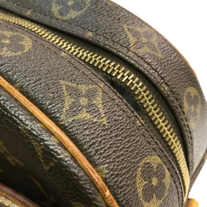 LOUIS VUITTON ルイヴィトン モノグラム ブロワ ショルダーバッグ レディース 斜め掛け 丸型 コンパクト ブラウン M51221 中古 T1