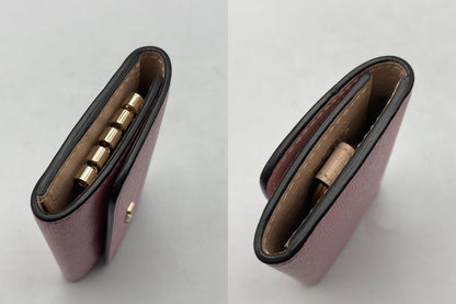 FURLA BABYLON フルラ バビロン 4連キーケース ピンク 中古 D4