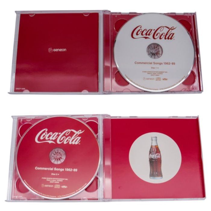 GENEON ENTERTAINMENT コカ・コーラCMソング集 Coca-Cola Commercial Songs 1962-89 GNCP1005 中古 a1
