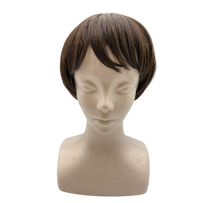 銀座サロン KAZUE WIG カズエ ウィッグ ショート レディース ショート フルウィッグ ブラウン かつら 中古 W４