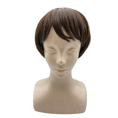 銀座サロン KAZUE WIG カズエ ウィッグ ショート レディース ショート フルウィッグ ブラウン かつら 中古 W４