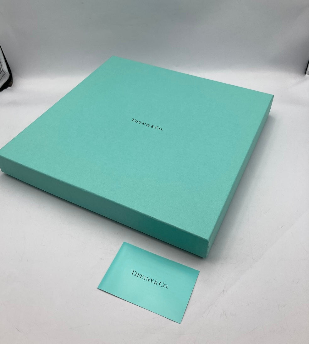 TIFFANY＆Co. ティファニー コブルストーン プラター 28cmプレート 中古 D4