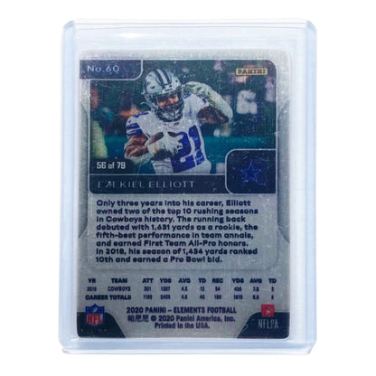 PANINI NFLカード SCORE EZEKIEL ELLIOTT COWBOYS 56/79 #60 中古 IT2