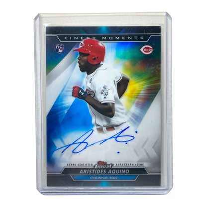 TOPPS MLBカード FINEST ARISTIDES AQUINO REDS #MOMA-AA 中古 IT2