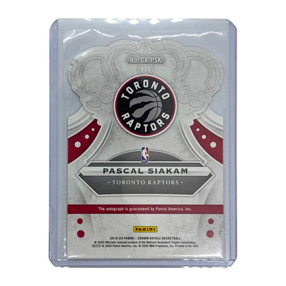PANINI NBAカード CROWN ROYALE DIE-CUT PASCAL SIAKAM TORONTO RAPTORS 05/49 #CA-PSK 中古 IT1