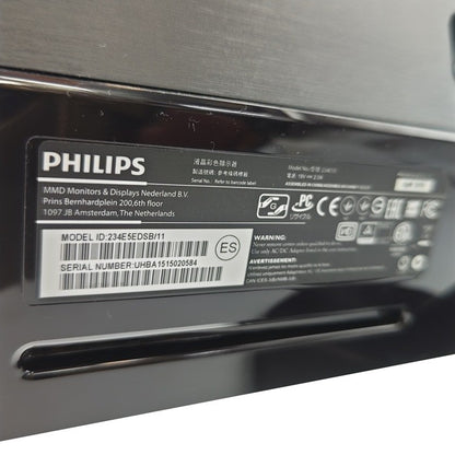 PHILIPS フィリップス 23型 16:9 ワイド液晶ディスプレイ 234E5EDSB/11 中古 H4