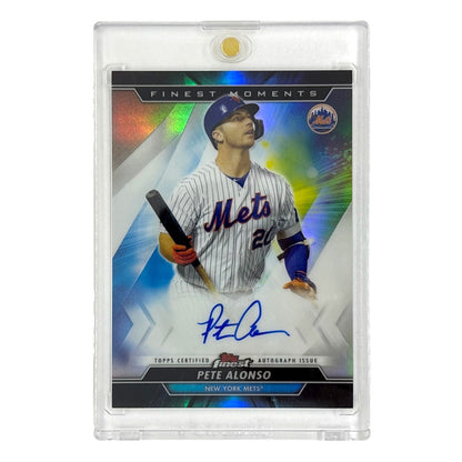 TOPPS MLBカード FINEST PETE ALONSO NEW YORK METS #MOMA-PA 中古 IT1