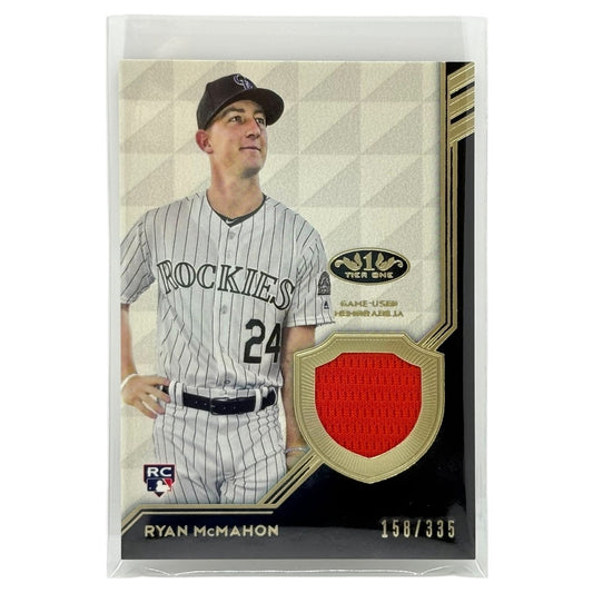 TOPPS MLBカード TIER ONE RYAN McMAHON COLORADO ROCKIES /335 #T1R-RM 中古 IT1