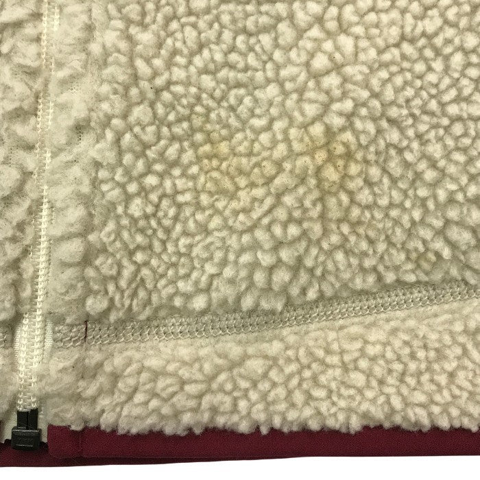 patagonia パタゴニア ウィメンズ クラシック レトロX ベスト レディース フリース 防風 定番 ベージュ/レッド Mサイズ 23083 中古 T1