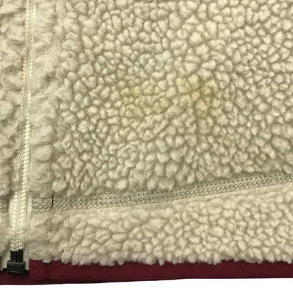patagonia パタゴニア ウィメンズ クラシック レトロX ベスト レディース フリース 防風 定番 ベージュ/レッド Mサイズ 23083 中古 T1