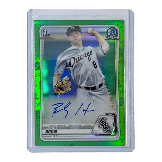 TOPPS MLBカード BOWMAN CHROME 1ST BAILEY HORN CHICAGO WHITE SOX /99 #CDA-BHO 中古 IT1