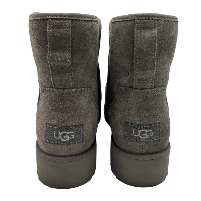 UGG Kristin アグ クリスティン ムートン クラシックブーツ 1125910 24cm 靴 シューズ 秋 冬 グレー レディース 中古 W４