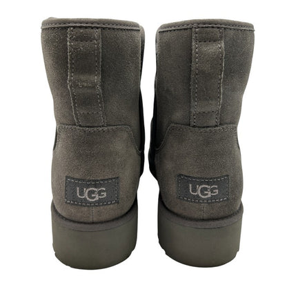 UGG Kristin アグ クリスティン ムートン クラシックブーツ 1125910 24cm 靴 シューズ 秋 冬 グレー レディース 中古 W４