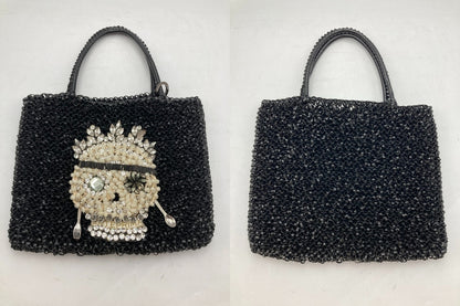 ANTEPRIMA アンテプリマ ワイヤーバッグ ドクロ 中古 D4