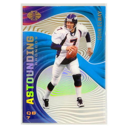 PANINI NFLカード ILLUSIONS JOHN ELWAY BRONCOS /299 #A19 中古 IT1