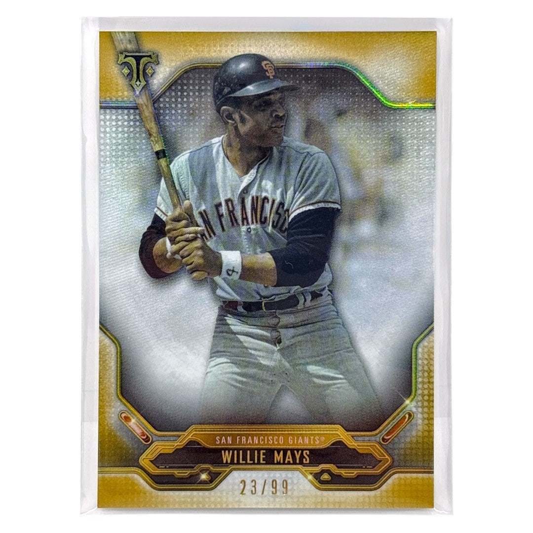 TOPPS MLBカード TRIPLE THREADS WILLIE MAYS SAN FRANCISCO GIANTS /99 #80 中古 IT1