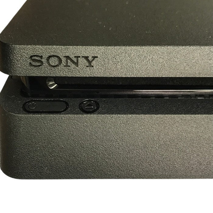 SONY PlayStation プレイステーション4 本体 ジェット・ブラック 500GB HDR スロットイン CUH-2100AB01 中古 T1