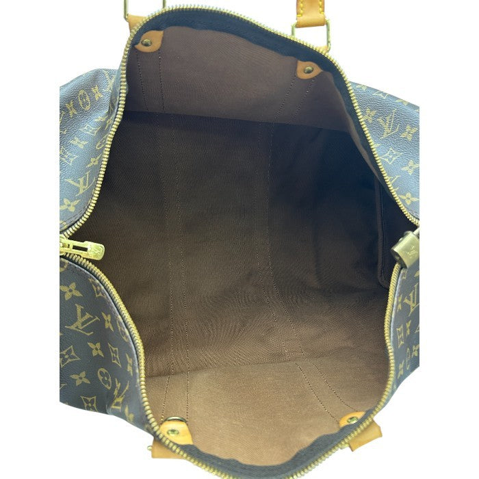 LOUIS VUITTON ルイヴィトン モノグラム キーポル バンドリエール 50 ボストンバッグ M41416 鞄 旅行 ブランド 鍵付 大きい ショルダー 中古 W４