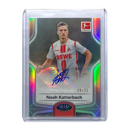 TOPPS サッカーカード TIER 1 NOAH KATTERBACH KOLN /25 #BO-NK 中古 IT2