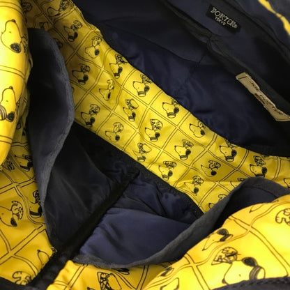 JOE PORTER ジョーポーター スヌーピー ショルダーバッグ ユニセックス ナイロン系 斜め掛け ピーナッツ ネイビー 中古 T1