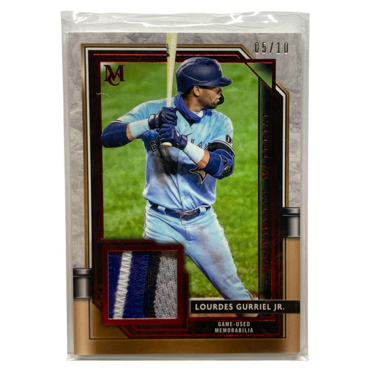 TOPPS MLBカード MUSEUM COLLECTION LOURDES GURRIEL JR. BLUE JAYS 05/10 #MMR-LGJ 中古 IT2