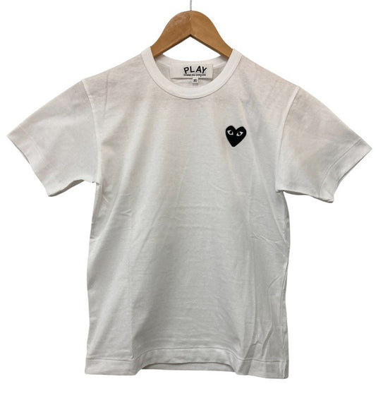 PLAY COMME des GARCONS プレイ コムデギャルソン ワンポイント Tシャツ AX-T064 サイズXS 中古 D4