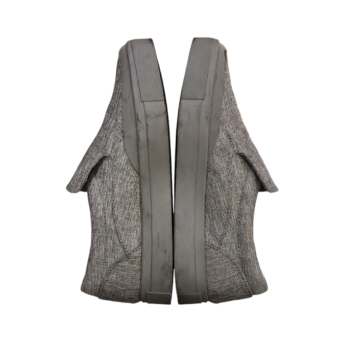 THE NORTH FACE ザノースフェイス シャトル スリッポン レディース ウォータープルーフ 防水 カジュアル スニーカー グレー 23cm NF52140 中古 T1