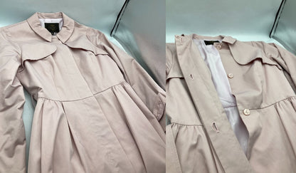 TOCCA トッカ トレンチコート サイズ0 レディース 中古 D4