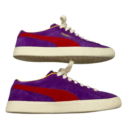 PUMA プーマ スウェード VTG PURPLE POPFR スニーカー 374921-23 26cm 靴 シューズ パープル メンズ 中古 W４
