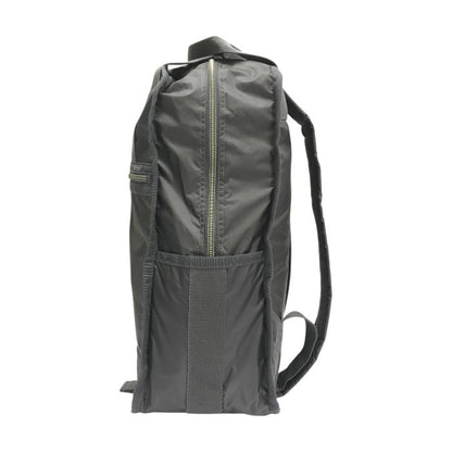 LeSportsac レスポートサック バックパック レディース 2way 手提げ ナイロン 通学 リュック A4収納可 グレー 中古 T1