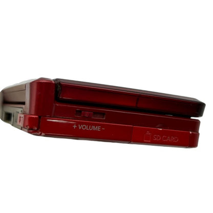 Nintendo 3DS フレアレッド CTR-001 本体 モンスターハンターXX 拡張スライドパッド セット 任天堂 ゲーム ニンテンドー ハード 中古 W４