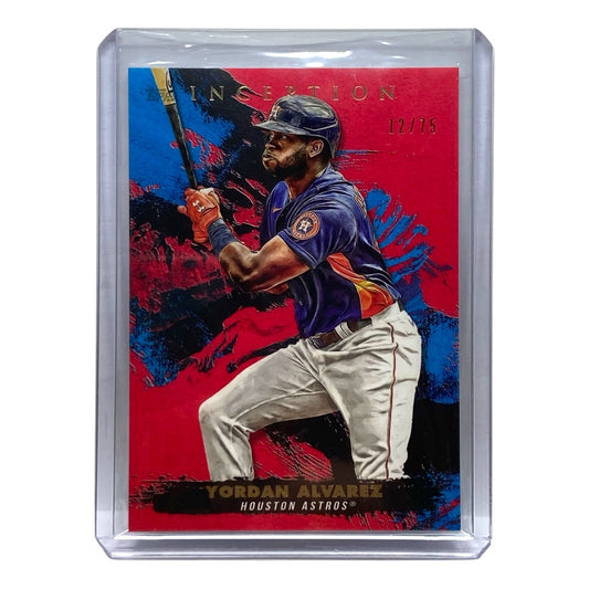 TOPPS MLBカード INCEPTION YORDAN ALVAREZ ASTROS 12/75 #68 中古 IT2