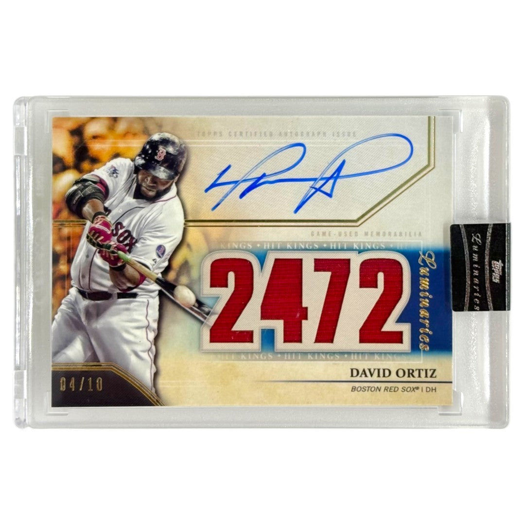 未開封品 TOPPS MLBカード LUMINARIES DAVID ORTIZ BOSTON RED SOX /10 #HKAR-DO 中古 IT1