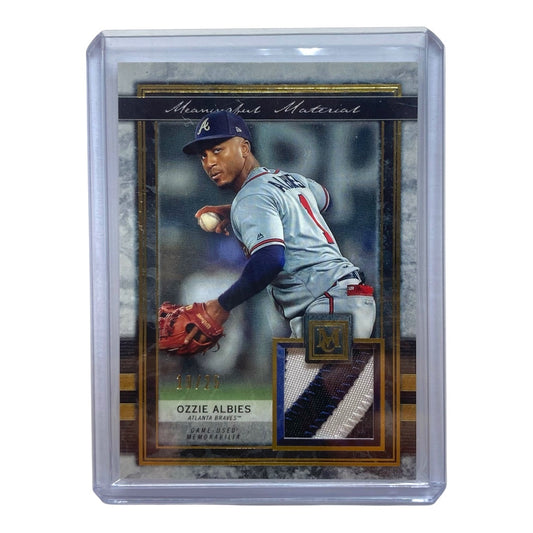 TOPPS MLBカード MUSEUM COLLECTION OZZIE ALBIES BRAVES 19/25 #MMR-OA 中古 IT2
