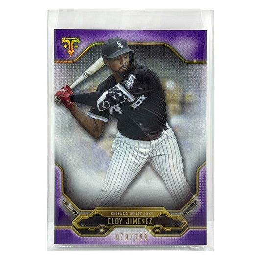 TOPPS MLBカード TRIPLE THREADS ELOY JIMENEZ CHICAGO WHITE SOX /299 #25 中古 IT1