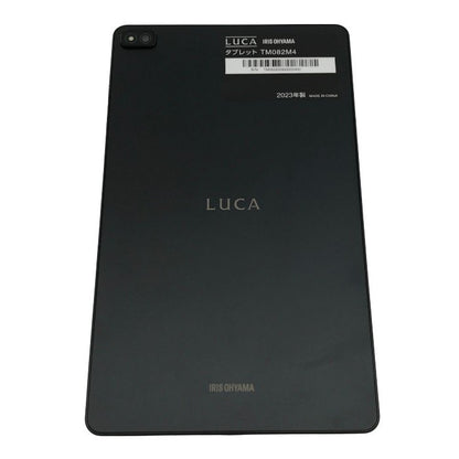 アイリスオーヤマ LUCA タブレット ブラック 8インチ wi-fiモデル Android アンドロイド FHD 1920x1280 64GB 8コア TM082M4N2-B 中古 T1